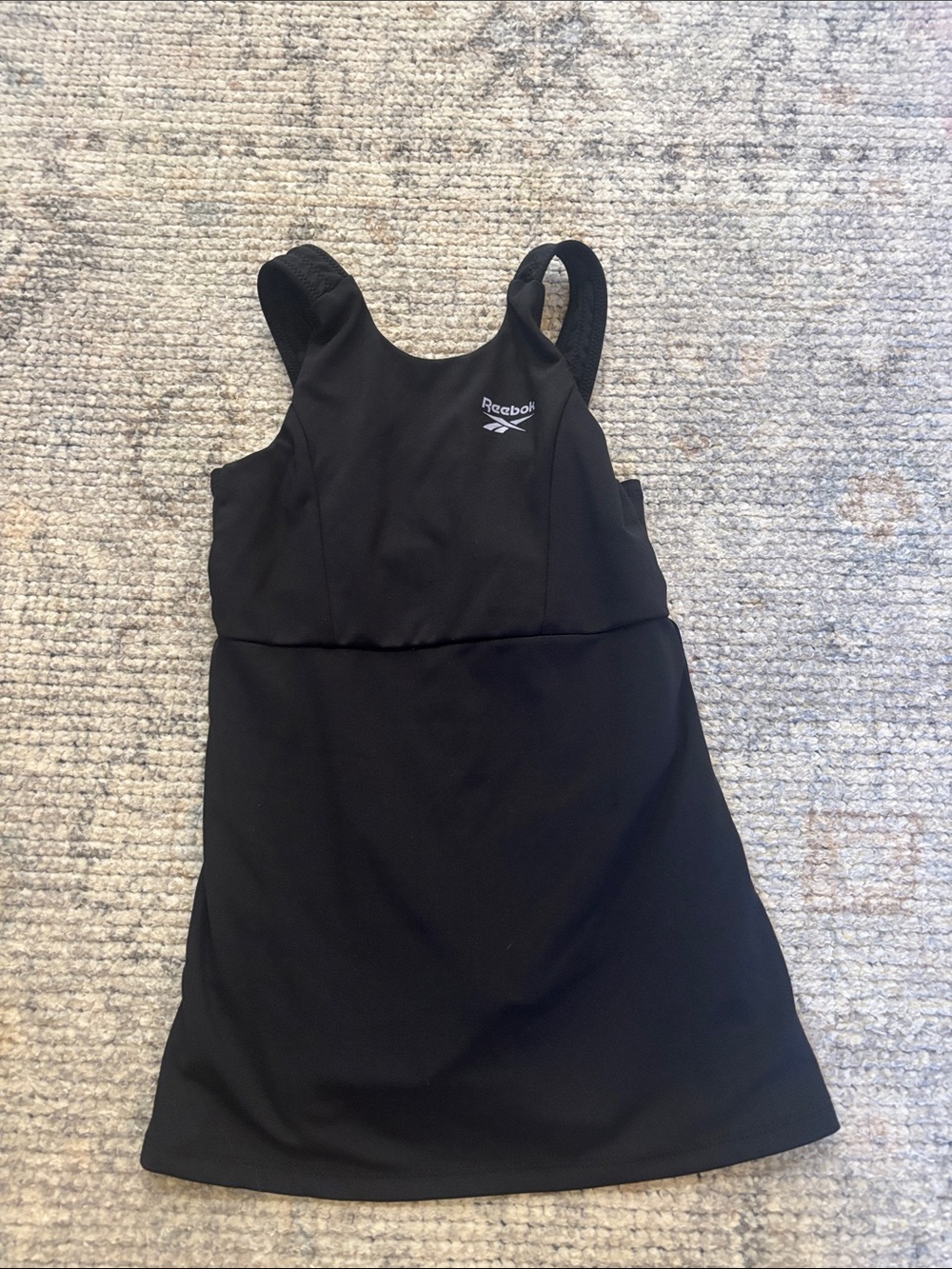 Reebok Black Girls' Athletic One-Piece Dress